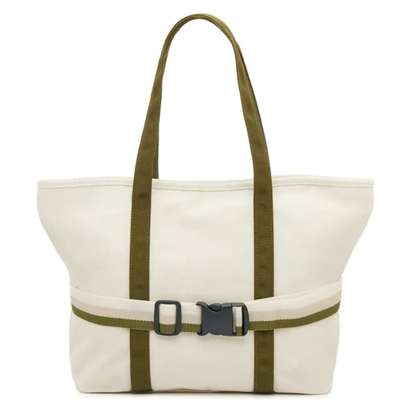 DSW Handbags - Canvas Tote with Buckle NWT